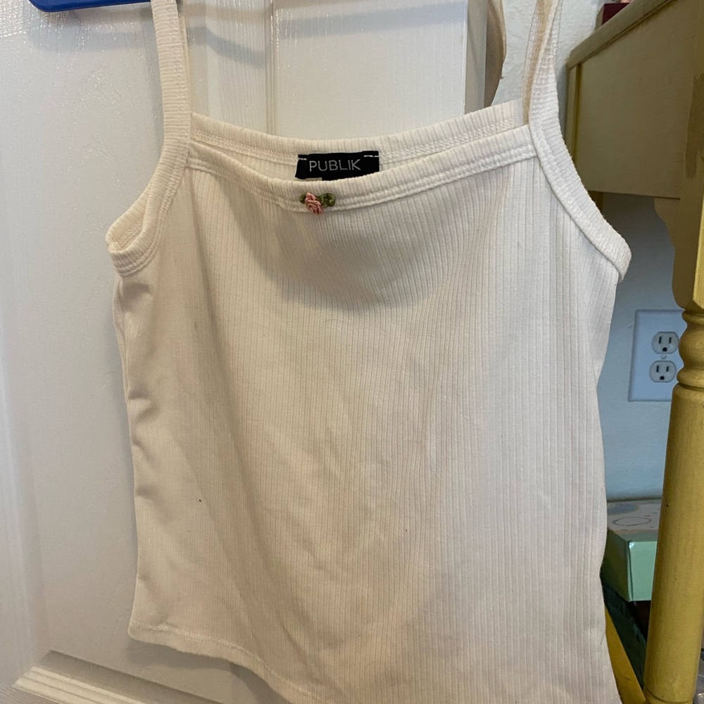 Womens White tank